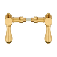 'Venus II' - Brass Door Handle Set