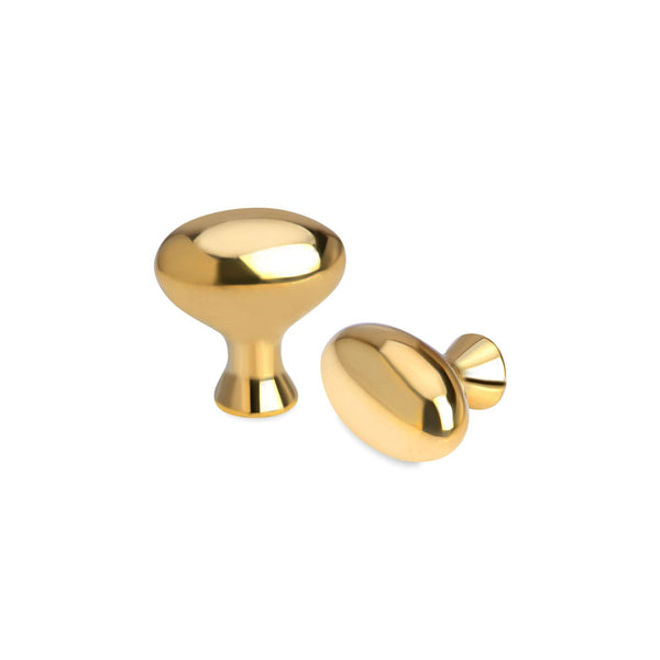 'Polaris II' - Brass Cabinet Knob