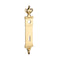 Brass Door Backplate with Keyhole