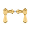 'Venus I' - Brass Door Handle Set