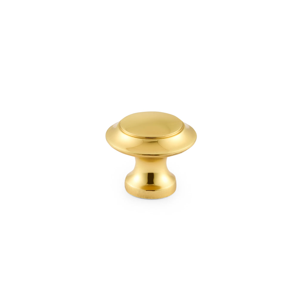 'Vega II' - Brass Furniture Knob